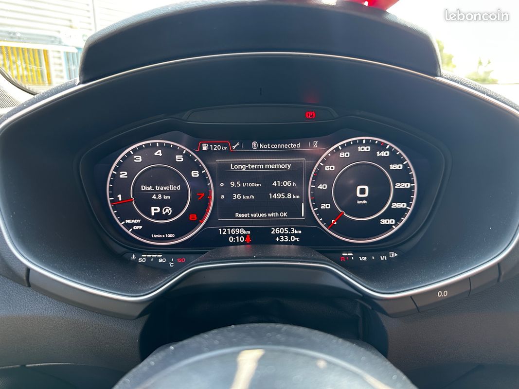 AUDI TT 2.0 45TFSI 245ch QUATTRO S-TRONIC BVA *IMMATRICULATION FRANÇAISE, MALUS PAYÉ (image 8)