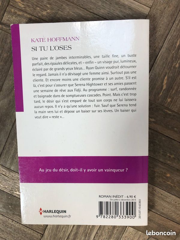 Livre si tu l'oses - Kate Hoffmann (image 2)