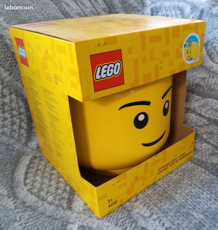 Lego 4032 Boîte de rangement grande tête Lego (image 3)