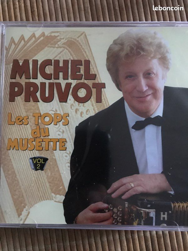 Michel pruvot cd album les tops du musette vol2 NEUF (image 1)