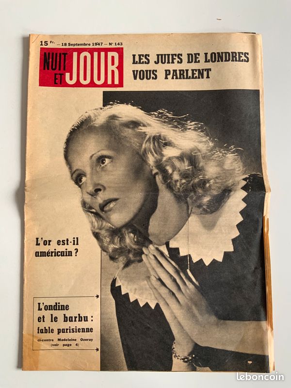 Lot de 5 - Nuit et Jour - 1947 ou vente à l’unité (image 8)