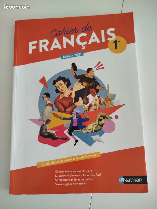 Cahier de Français 1re (image 2)