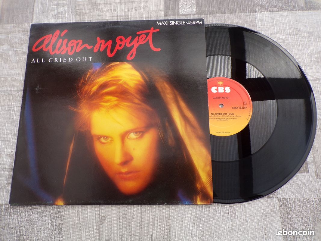 Disques Vinyles Maxi 45 Tours Années 80 (image 11)