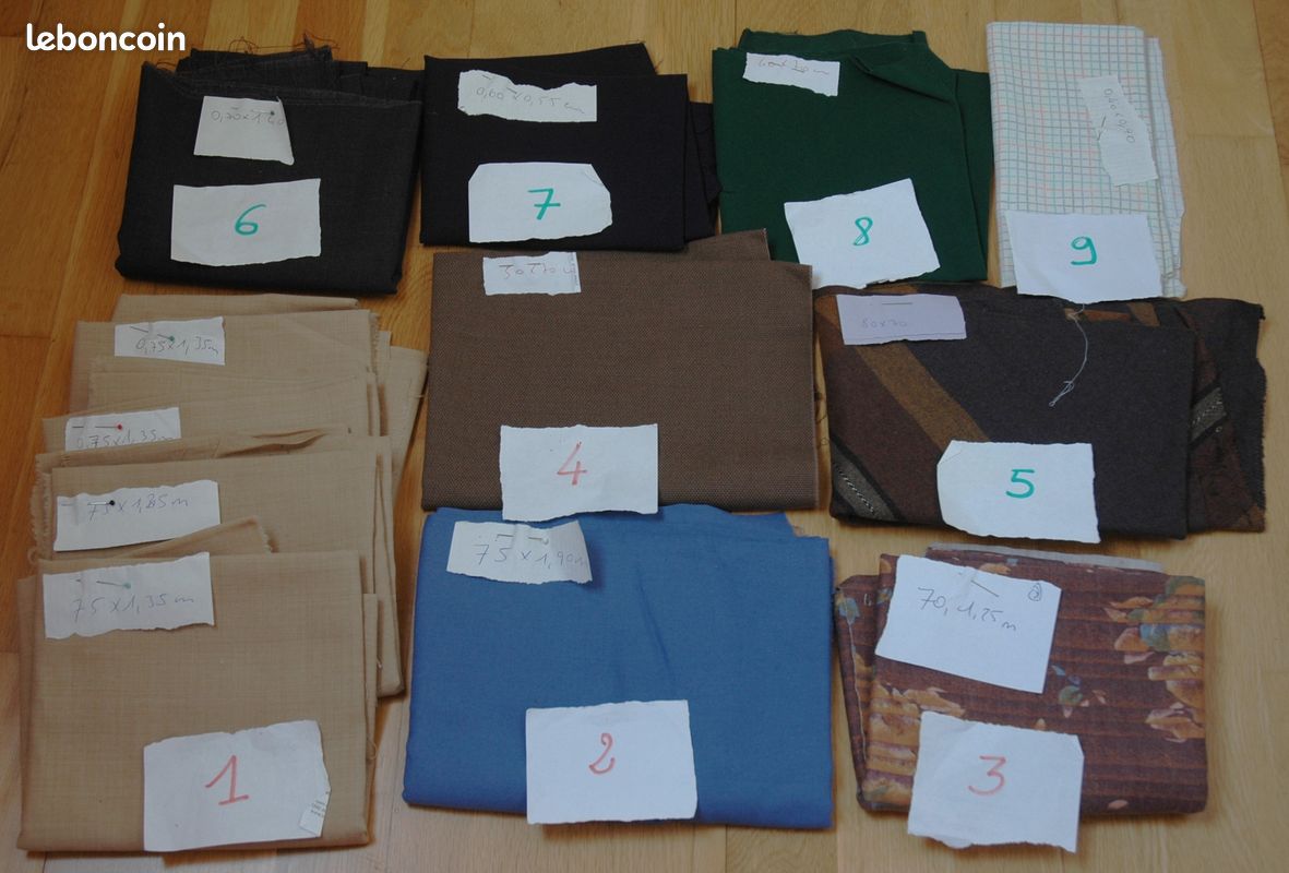 Diverses chutes de tissu (image 1)