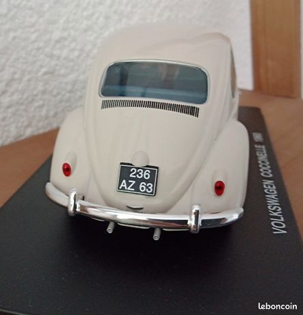 Miniature Coccinelle N°24 - Échelle 1/43 - Métal - Vintage - Neuve