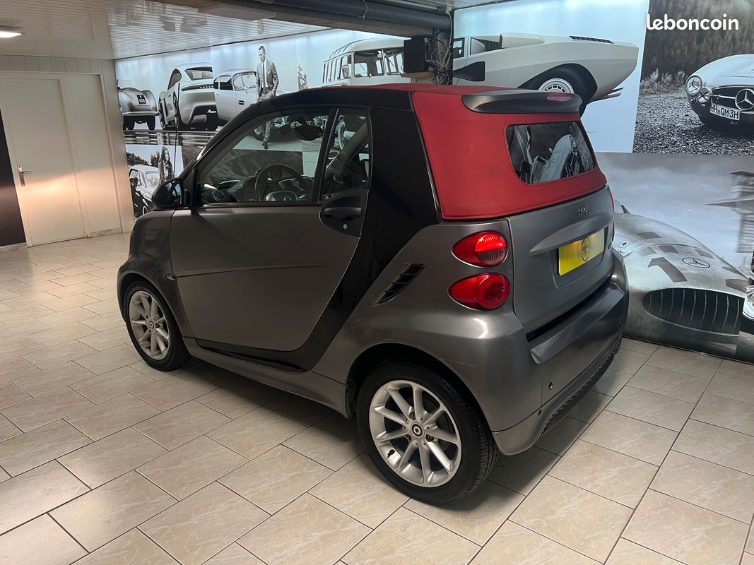 SMART Fortwo II (2) Cabrio Passion MHD 71 Softtouch - Apple CarPlay & Android auto - Feux automatiques - Pneus avant neufs - Révisée pour la vente (image 6)