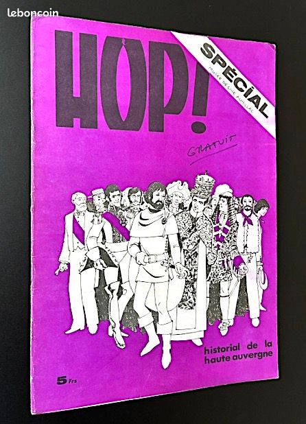 HOP - Fanzine BD - spécial 12 bis (1977) - Musée de Cire Aurillac - Mouminoux (image 1)