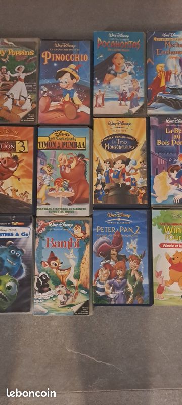 Lot Walt disney vhs (image 3)