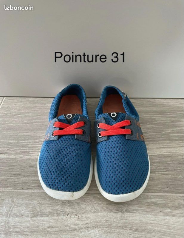 Chaussons aquatiques, de plage Tribord, Pointure 31