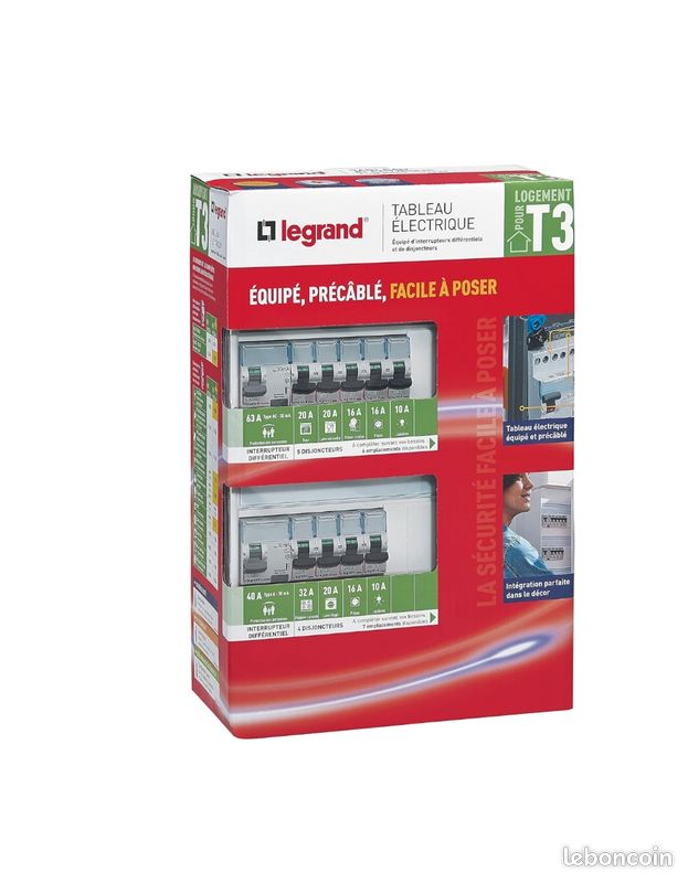 Tableau Electrique Legrand 2 Rangees