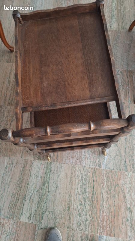 Desserte roulante en bois (image 4)