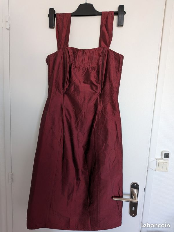 Robe bordeaux Elsa Gary T40 (image 1)