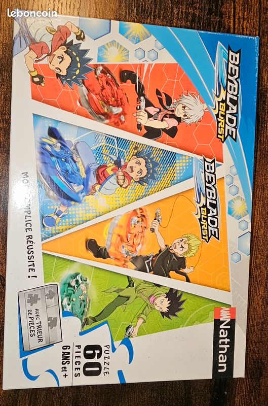 Puzzle Ravensburger Beyblade – 125 Pièces – 70 X 50 Cm – Cadeau Enfant Dès 6 Ans