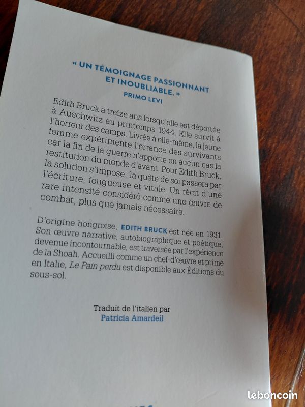 Livre poche ,EDITH BRUCK QUI T AIME AINSI (image 2)