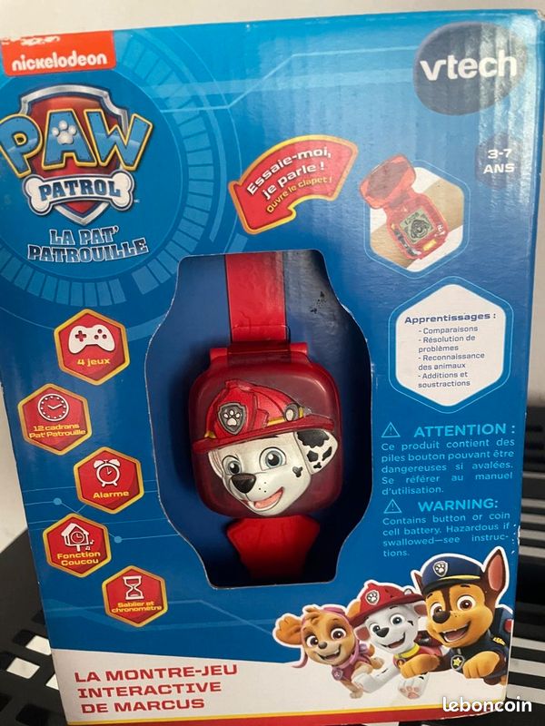Montre-jeu interactive Pat Patrouille VTech (image 1)