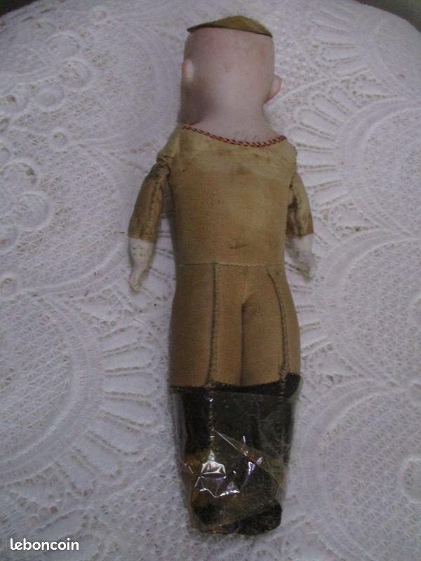 Poupée ancienne - Lot 3 Têtes en porcelaine (T2) - eBay