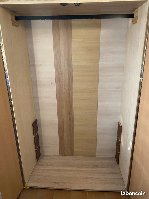 Armoire avec penderie 2mx1,26mx62cm (image 2)