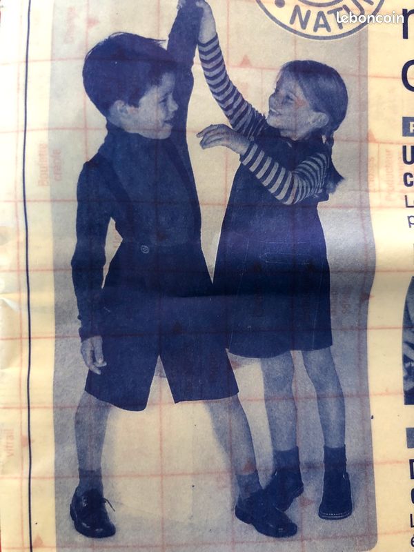 Patron bermuda et robe chasuble enfants (image 1)