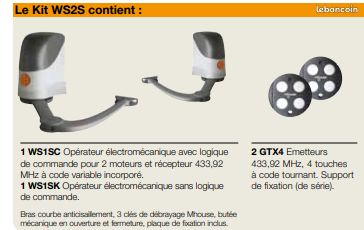 MHOUSE Bras de remplacement COMPLET : DROIT ET COURBE Mhouse WS2 Mhouse WW2 NON CRIQUE OXYDé NON NEUF PIECES 4 5 38 ET 39 AVEC L AXE LES RELIANT BMG1142 + BMG1141 (image 3)