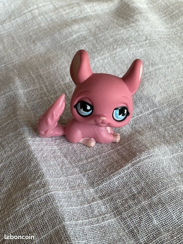 LPS #599 Pink Chinchilla PETSHOP Jeux Jouets