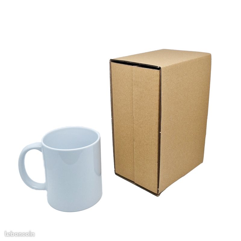 Lot de 116 cartons emballages pour expédition de mugs – neufs (jamais utilisés) (image 1)