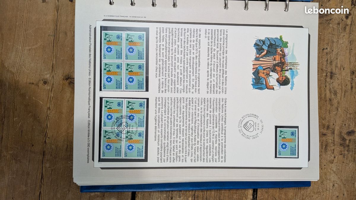 Timbres ONU Genève 1981 – Sources D'énergie – Bloc Complet Neuf MNH – Prophila Collection