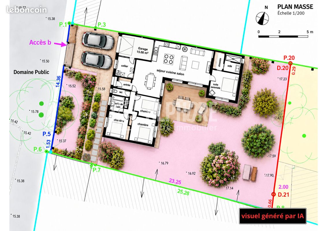 Terrain 478 m² · à Rezé · 478 m² · 107 000 €