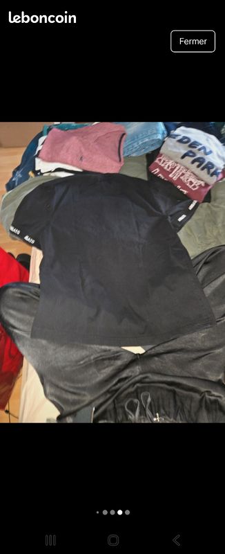 T shirt noir Axel Arigato homme (image 7)