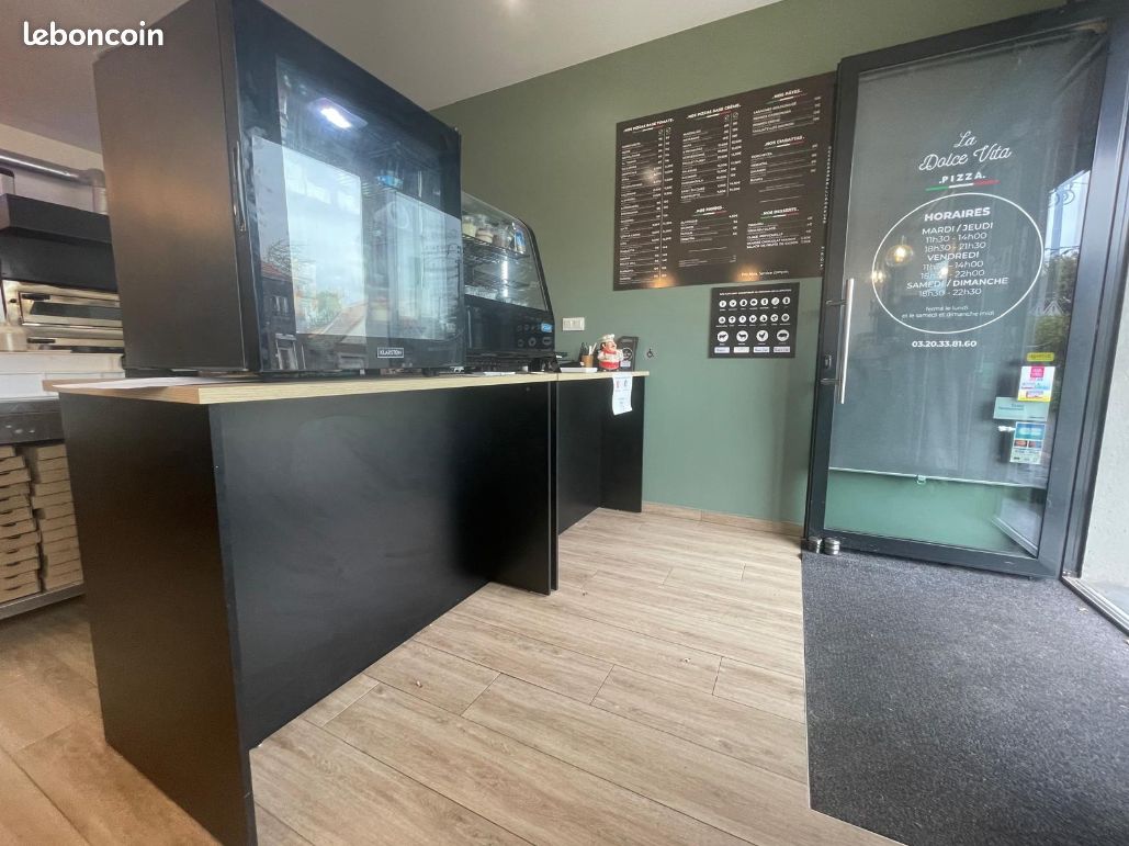 Fonds de commerce, pizzeria 50 m² Marcq-en-Baroeul (image 2)