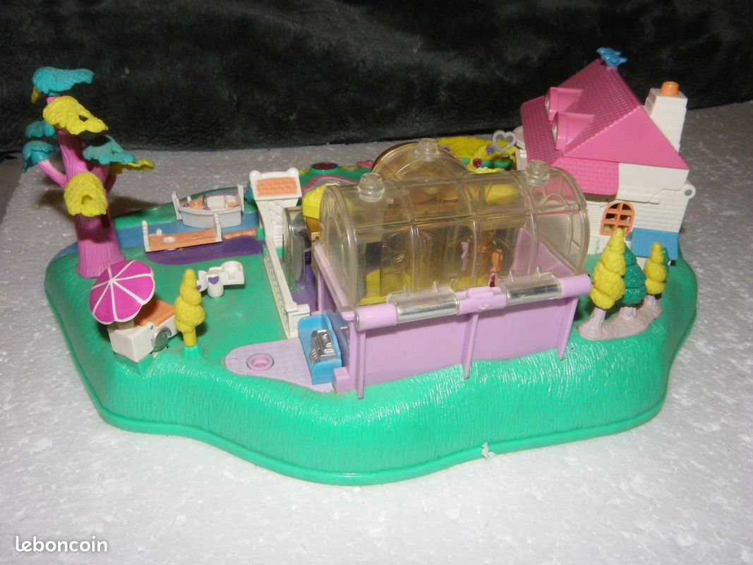 Vintage Polly Pocket : Supermarché lumineux - Pollyville Vintage Polly Pocket : Supermarché lumineux - Pollyville
