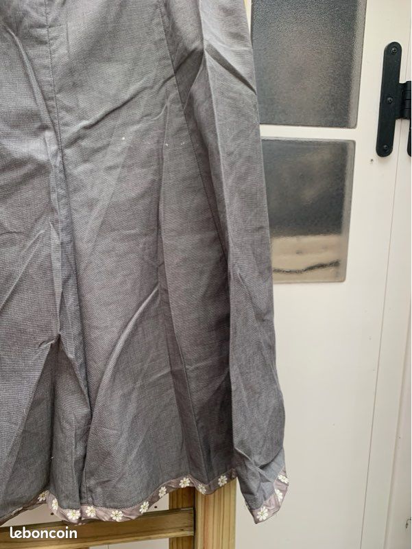 Jupe danseuse gansée / Gris / Tara Jarmon / Taille 44 (image 6)