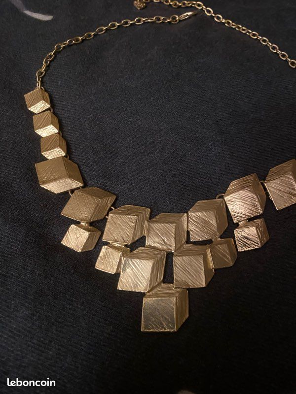 Collier Dolce Vita Argenté - Bijou Tendance Et Moderne, Neuf Avec Son étiquette !
