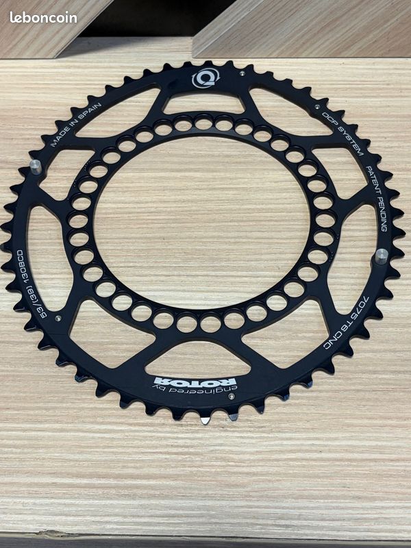 Plateau ROTOR Q-RINGS OCP3 130mm/5 trous - 53T
