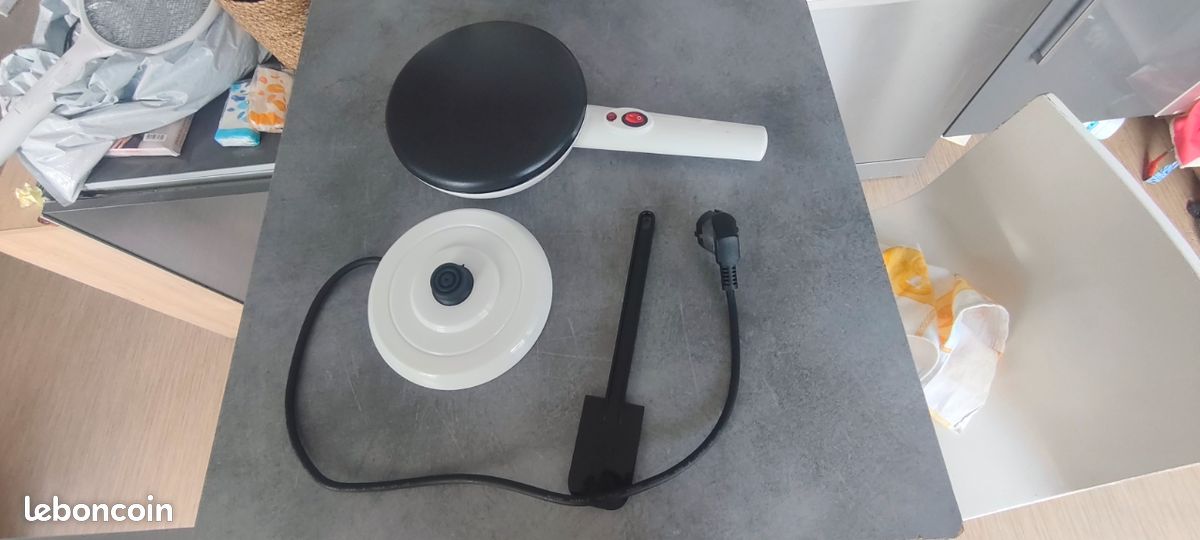 Crêpière électrique sans fil Rosenstein & Söhne 20 cm - Très bon état (image 2)