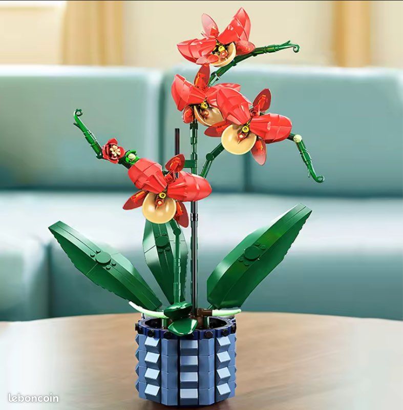 Jeu D'assemblage De Fleurs - Bouquet Orchidées Et Bonsaï, Décoration
