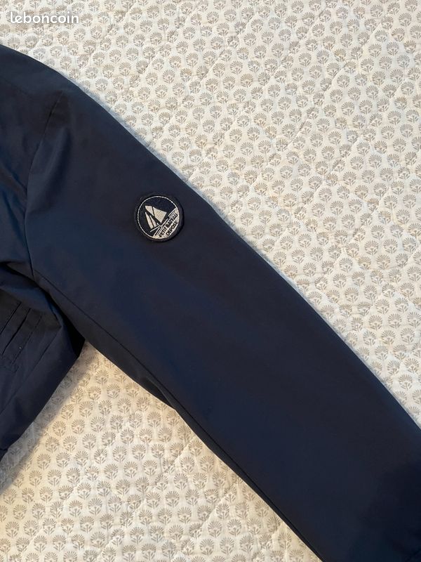 Veste enfant bleu marine, 12 ans, Petit Bateau, comme neuve (image 4)