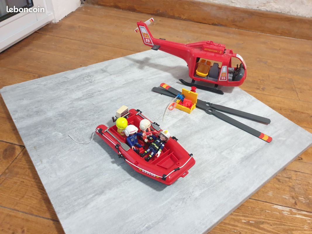 Lot pompier Playmobil (image 1)