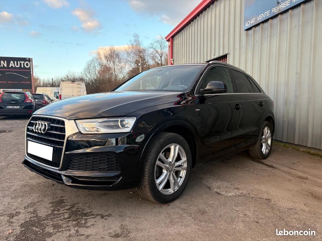 Audi Q3 2.0 TDI 184cv QUATTRO S-TRONIC FACELIFT CUIR GPS LED BVA 2018 (image 2)