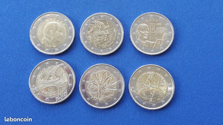 Piece de 2 euros charles de gaulle d'occasion - Collection - leboncoin