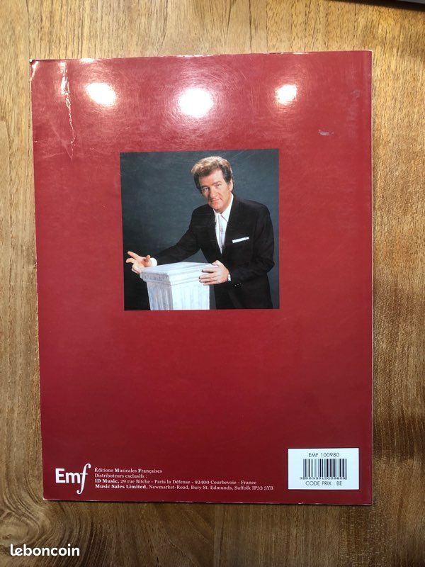 Livre partitions Eddy Mitchell : Eddy Lover (image 2)