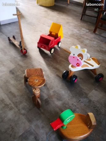 Des jouets en bois de qualité, les porteurs (image 1)