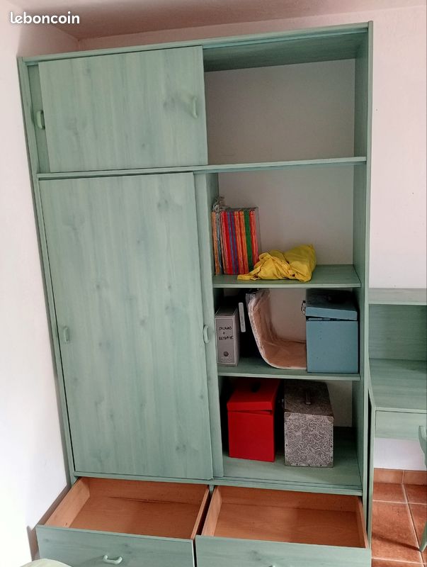 Ensemble armoire, bureau, chaise (image 9)