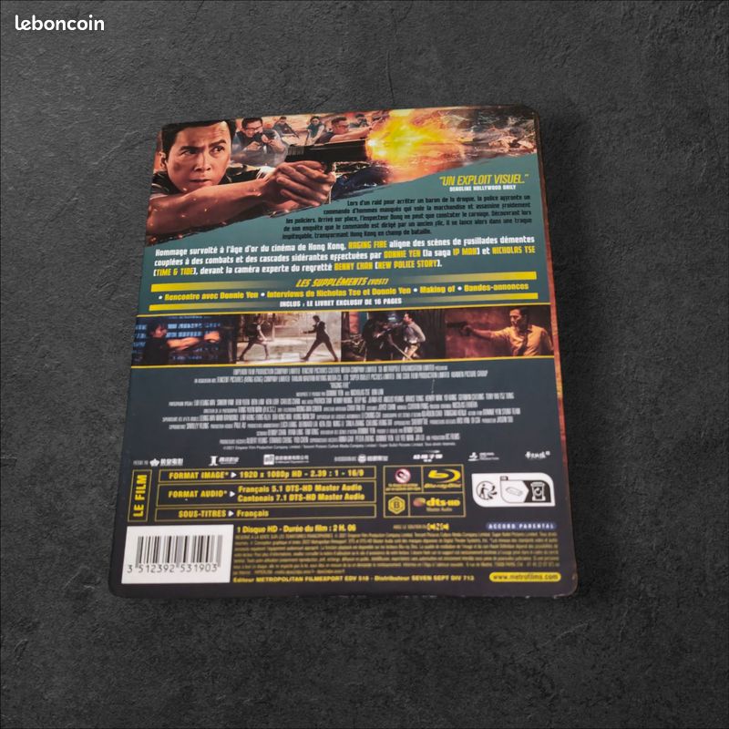 Blu-ray Steelbook Racing Fire (image 2)