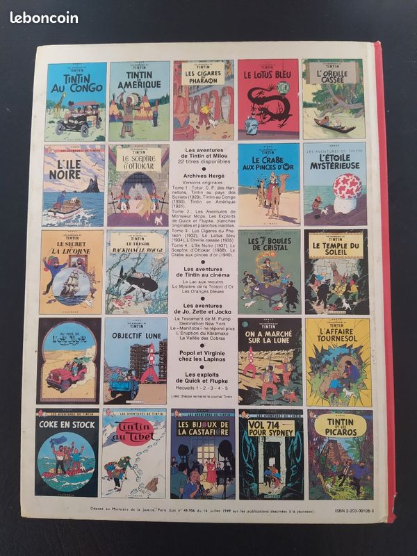 Albums de Tintin (image 4)
