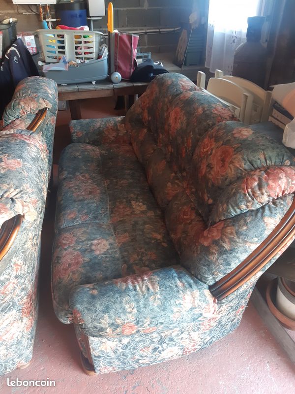 Ensemble canapé +2 fauteuils (image 1)