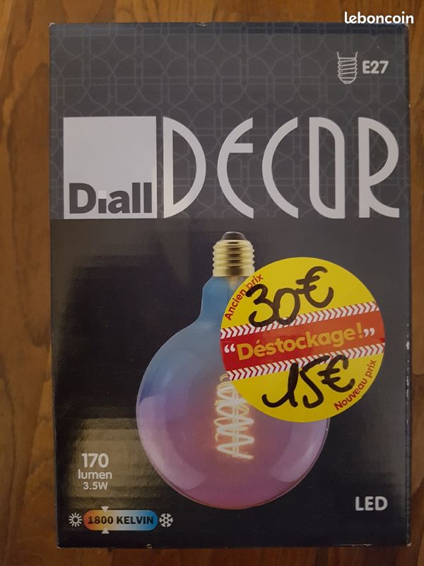 Ampoule boule décorative E27 (image 4)