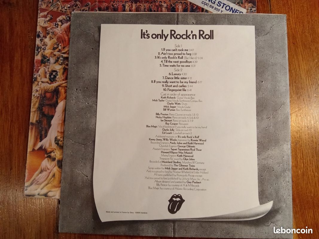 Vinyle Rolling Stones ROckn roll (image 3)