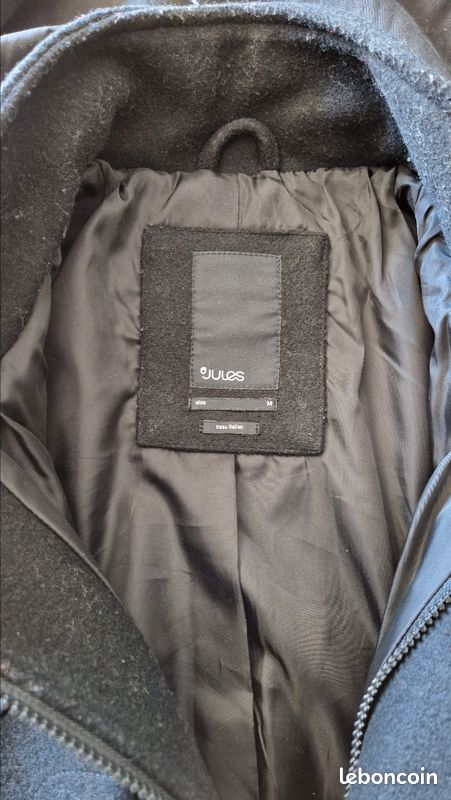 Manteau à capuche Jules excellent état taille M (image 3)