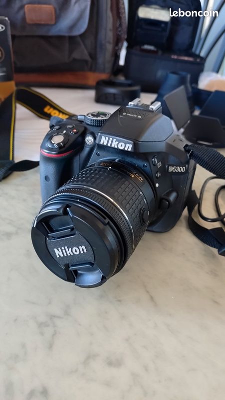 Appareil Photo Nikon D5300 + 18-55mm VR + Sac à dos (image 4)