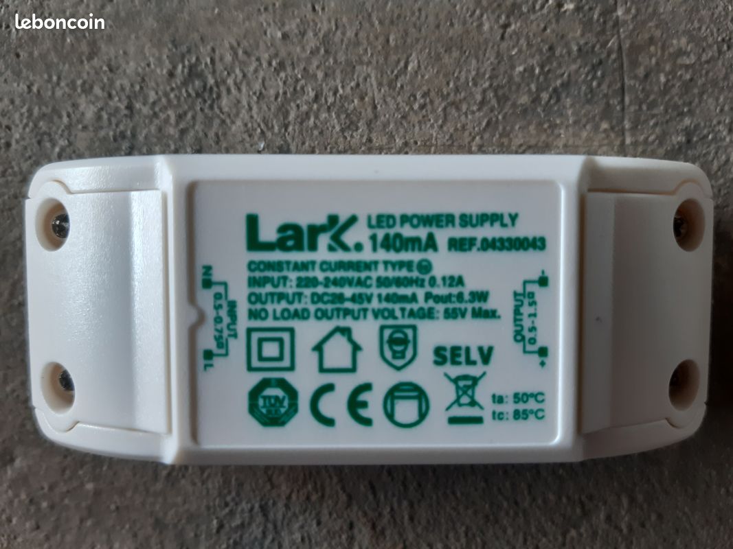 Lot de 6 transformateurs pour lumière à LED (image 2)